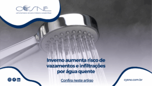 Inverno aumenta risco de vazamentos e infiltrações por água quente: entenda como prevenir
