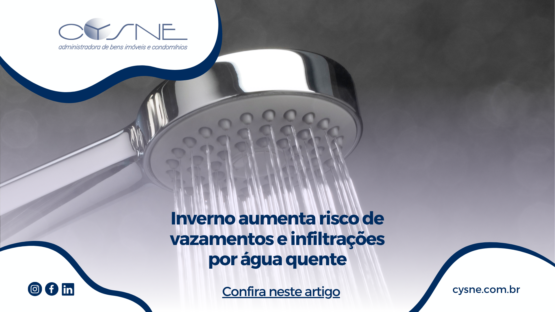 Inverno aumenta risco de vazamentos e infiltrações por água quente: entenda como prevenir