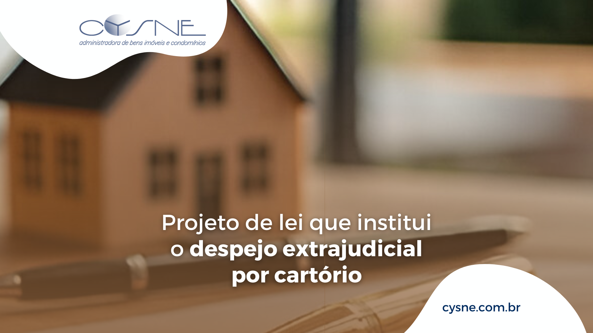 Projeto de lei que institui o despejo extrajudicial por cartório