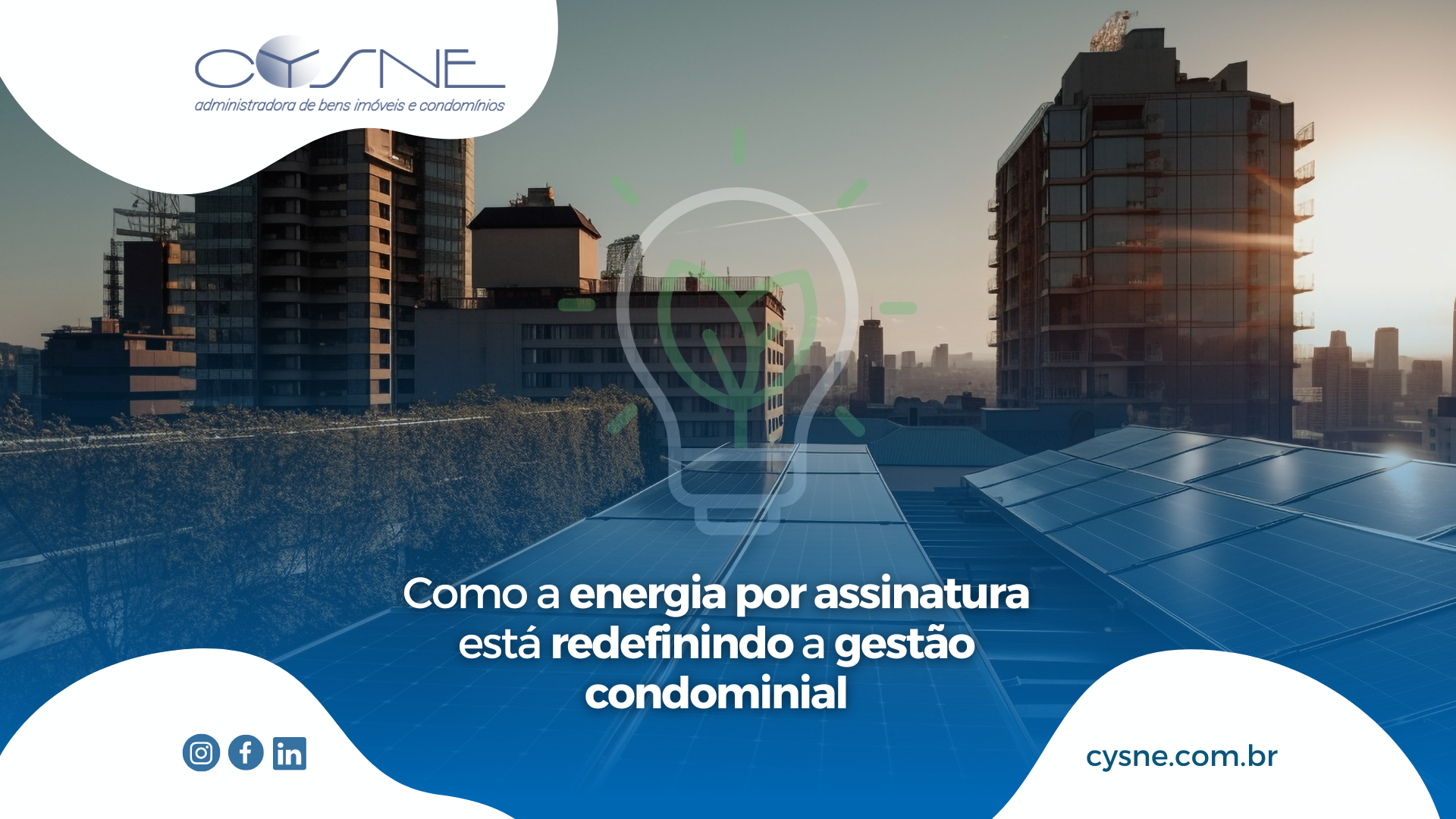 Como a energia por assinatura está redefinindo a gestão condominial